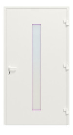 Hörmann Haustür ThermoSafe 185 RAL 3003-RAL 9016 Frontansicht innen
