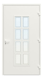 Hörmann Haustür ThermoSafe 445 RAL 9016-RAL 9016 Frontansicht innen