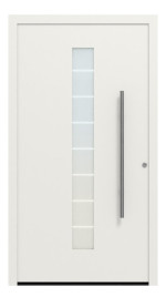 Hörmann Haustür ThermoSafe Aktion 503 RAL 9016-RAL 9016 Frontansicht außen