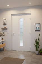 Hörmann Haustür ThermoSafe Aktion 503 RAL 9016-RAL 9016 Stilwelt innen