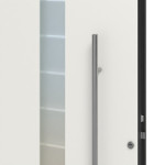 Hörmann Haustür ThermoSafe Aktion 503 RAL 9016-RAL 9016 Detail Drücker