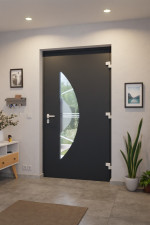Hörmann Haustür ThermoSafe 553 RAL 7016-RAL 7016 Stilwelt innen