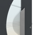 Hörmann Haustür ThermoSafe 553 RAL 7016-RAL 7016 Detail Drücker