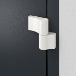 Hörmann Haustür ThermoSafe 553 RAL 7016-RAL 7016 Detail Bänder