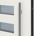 Hörmann Haustür ThermoSafe 757 RAL 9016-RAL 9016 Detail Drücker