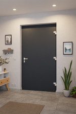 Hörmann Haustür ThermoSafe 823 RAL 7016-RAL 7016 Stilwelt innen