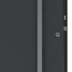 Hörmann Haustür ThermoSafe 823 RAL 7016-RAL 7016 Detail Drücker