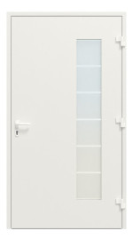 Hörmann Haustür ThermoSafe Aktion 867 RAL 9016-RAL 9016 Frontansicht innen