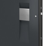 Hörmann Haustür ThermoCarbon 304 RAL 7016-RAL 7016 Detail Drücker
