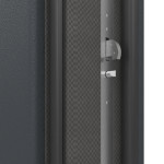 Hörmann Haustür ThermoCarbon 304 RAL 7016-RAL 7016 Detail Schließer