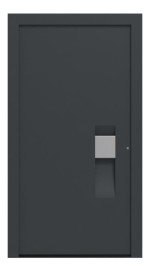 Hörmann Haustür ThermoCarbon 304 RAL 7016-RAL 9016 Frontansicht außen