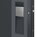 Hörmann Haustür ThermoCarbon 305 RAL 7016-RAL 7016 Detail Drücker