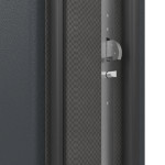 Hörmann Haustür ThermoCarbon 305 RAL 7016-RAL 7016 Detail Schließer