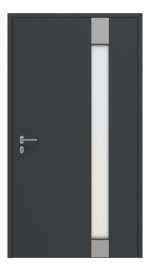 Hörmann Haustür ThermoCarbon 306 RAL 7016-RAL 7016 Frontansicht innen