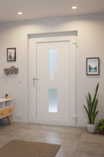 Interio Haustür Kunststoff 4-Sterne 1076 RAL 9016-RAL 9016 Stilwelt innen