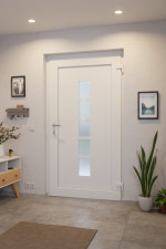 Interio Haustür Kunststoff 4-Sterne 1110 RAL 9016-RAL 9016 Stilwelt innen