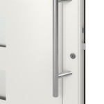 Weru Haustür SEDOR-home H13125-G RAL 9016-RAL 9016 Detail Drücker