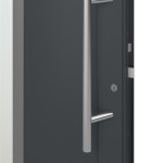 Weru Haustür SEDOR-home H13126-G RAL 7016-RAL 7016 Detail Drücker