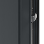 Weru Haustür SEDOR-home H13126-G RAL 7016-RAL 7016 Detail Schließer