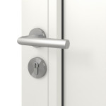 Weru Haustür SEDOR-home H13150-G RAL 9016-RAL 9016 Detail Oberfläche
