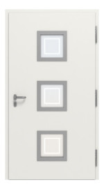 Hörmann Haustür Thermo65 810 RAL 9016-RAL 9016 Frontansicht innen
