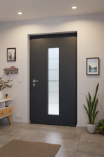 Hörmann Haustür ThermoCarbon 504 RAL 7016-RAL 7016 Stilwelt innen