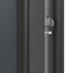 Hörmann Haustür ThermoCarbon 504 RAL 7016-RAL 7016 Detail Schließer