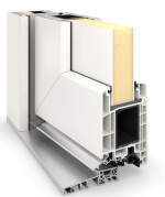 Höning Haustür Edition 2019 Gerhard RAL 9016-RAL 9016 Detail Querschnitt
