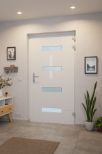 Splendoor Haustür COMFORT C1010 RAL 9016-RAL 9016 Stilwelt innen