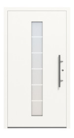 Splendoor Haustür COMFORT C1020 RAL 9016-RAL 9016 Frontansicht außen