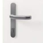 Splendoor Haustür COMFORT C1020 RAL 9016-RAL 9016 Detail Oberfläche