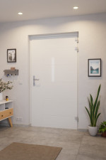 Splendoor Haustür SMART S1010 RAL 9016-RAL 9016 Stilwelt innen