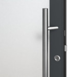 Splendoor Haustür LIGHT L1010 RAL 7016-RAL 7016 Detail Drücker