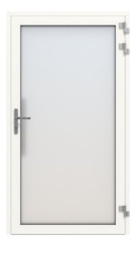 Splendoor Haustür LIGHT L1010 Anthrazitgrau metallic-RAL 9016 Frontansicht innen