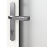 Splendoor Haustür LIGHT L1030 RAL 9016-RAL 9016 Detail Oberfläche