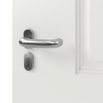 Hörmann Haustür Thermo46 200 mit Seitenteil RAL 9016-RAL 9016 Detail Oberfläche