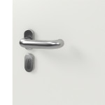 Hörmann Haustür Thermo46 900 mit Seitenteil RAL 9016-RAL 9016 Detail Oberfläche