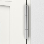 Höning Haustür Schüco Finja AT75-ef RAL 9016 glatt-RAL 9016 glatt Detail Bänder