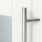 Höning Haustür Schüco Ida AT75-ef RAL 9016 glatt-RAL 9016 glatt Detail Drücker