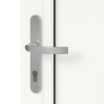 Höning Haustür Schüco Ida AT75-ef RAL 9016 glatt-RAL 9016 glatt Detail Oberfläche