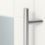 Höning Haustür Schüco Marie AT75-ef RAL 9016 glatt-RAL 9016 glatt Detail Drücker
