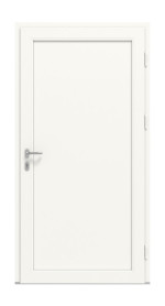 Meeth Haustür Signum PVC 01 RAL 9016-RAL 9016 Frontansicht innen