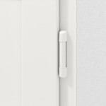 Meeth Haustür Signum PVC 01 RAL 9016-RAL 9016 Detail Bänder