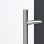 Meeth Haustür Signum PVC 60 RAL 7016-RAL 9016 Detail Drücker