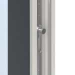 Meeth Haustür Signum PVC 60 RAL 7016-RAL 9016 Detail Schließer