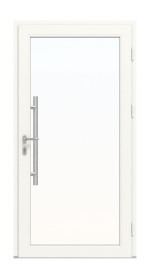 Meeth Haustür Signum PVC 60 RAL 9016-RAL 9016 Frontansicht innen