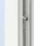 Meeth Haustür Signum PVC 60 RAL 9016-RAL 9016 Detail Schließer