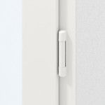 Meeth Haustür Signum PVC 60 RAL 9016-RAL 9016 Detail Bänder