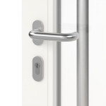 Meeth Haustür Signum PVC 60 RAL 9016-RAL 9016 Detail Oberfläche