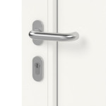 Meeth Haustür Signum PVC 87 RAL 7016-RAL 9016 Detail Oberfläche